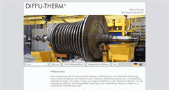 Desktop Screenshot of diffu-therm.de
